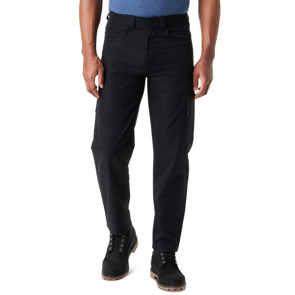 Bass Outdoor Essential Tech Cargo Pants Mens 32 Black Beau Preppy Pockets UPS816